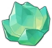 Jade cristalino Icon