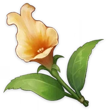 Flor dorada fresca
