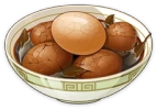 Странные отварные яйца с приправами