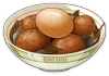 Отварные яйца с приправами Icon