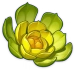 Ezeli Yeşil Çiçek Icon