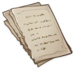 Hoja de cuaderno abandonada y bien conservada (I)