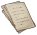 バラバラの状態で残存するノートの断片·1