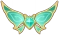 영롱한 수정 나비