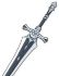 Beyaz Demirden Büyük Kılıç Icon