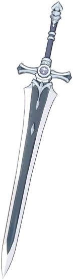Grande épée en fer blanc