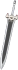 Espada de Cuarzo Gacha Icon