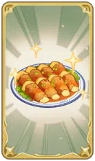 Matsutake Meat Rolls | Genshin Impact Database - Honey Hunter World