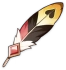 Gambler's Feathered Accessory Icon