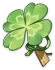 Lucky Dog's Green Flower Icon
