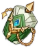 Borraccia della Cacciatrice smeraldo Icon
