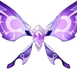 Papillon cristallin Électro